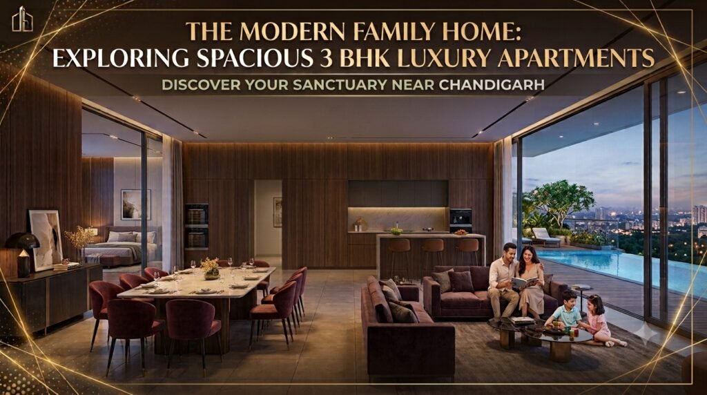 Spacious 3 BHK Luxury Apartments