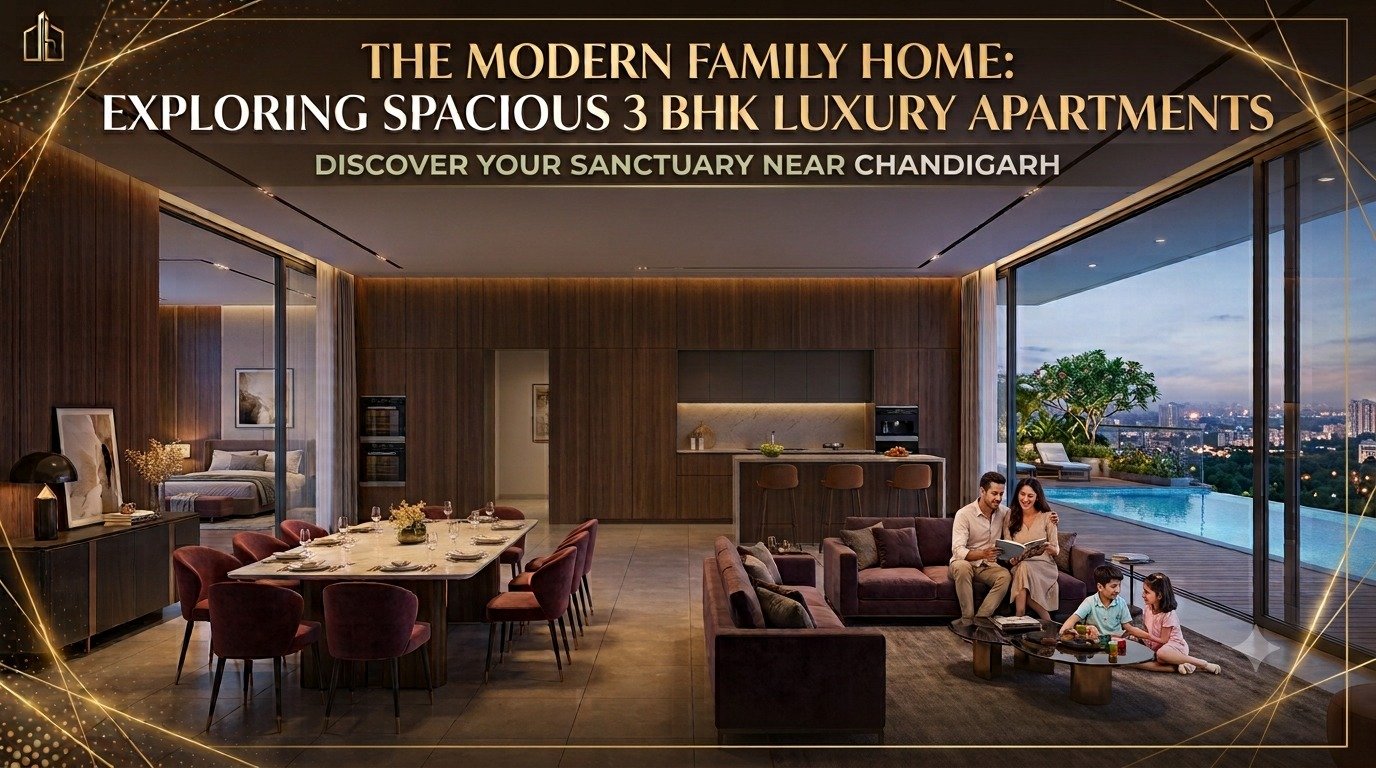 Spacious 3 BHK Luxury Apartments
